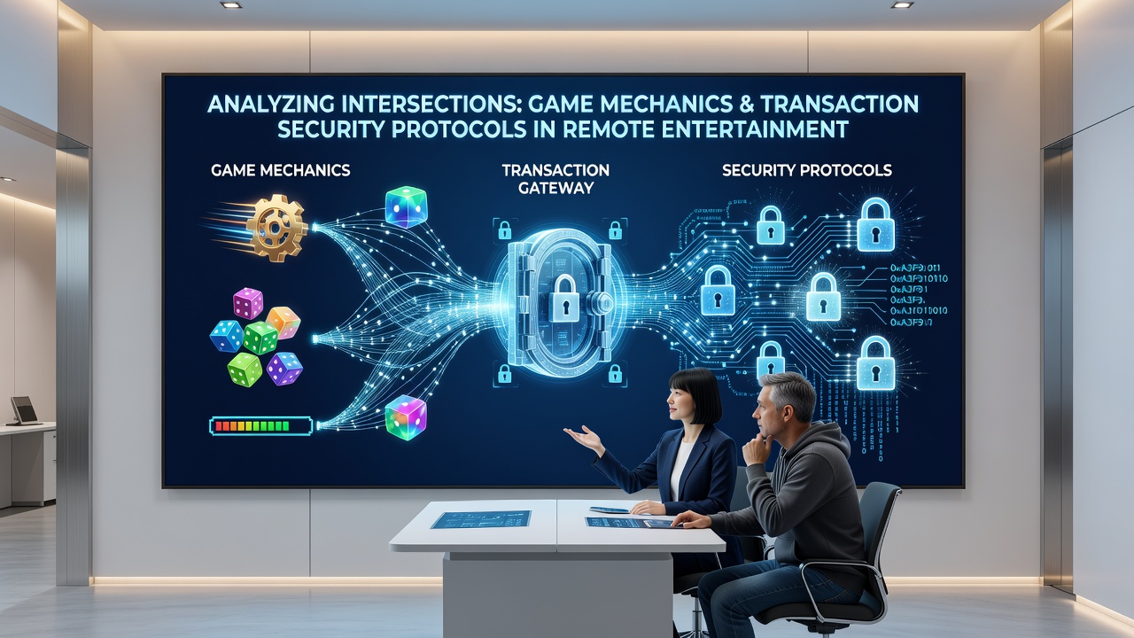 Secure transaction flow illustration highlighting game mechanic triggers and encryption checkpoints