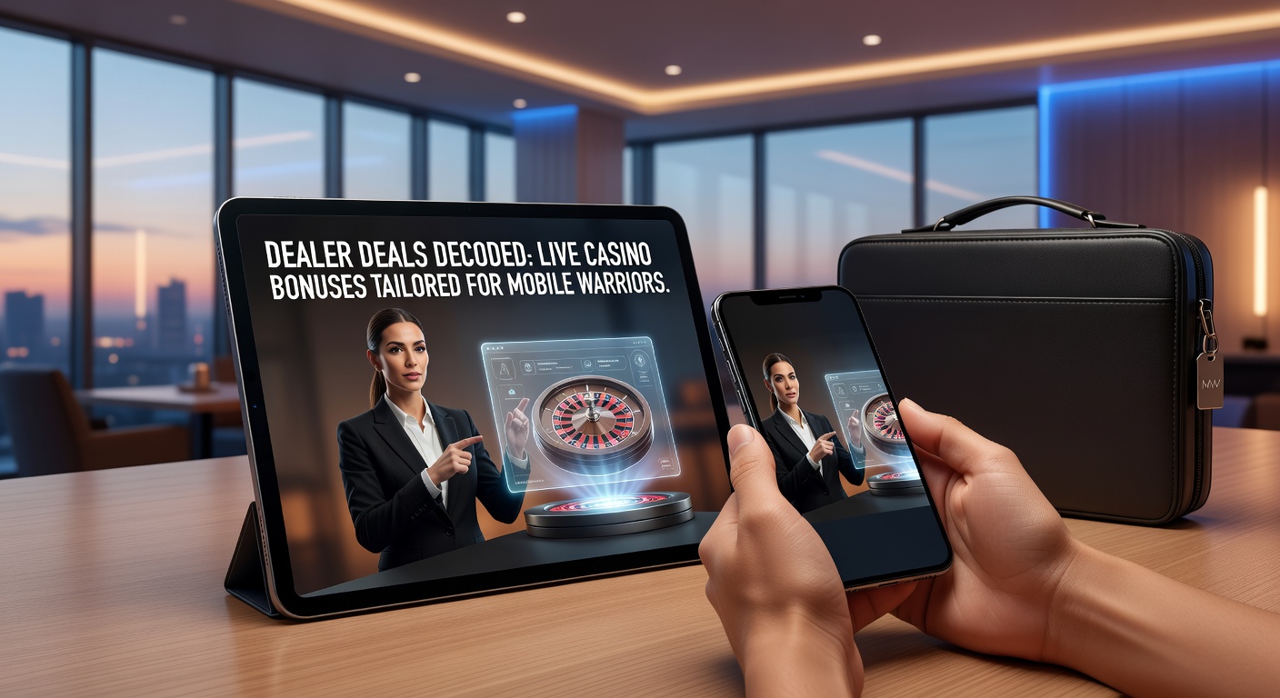 Live dealer blackjack table optimized for mobile, with bonus bar and swipe controls visible