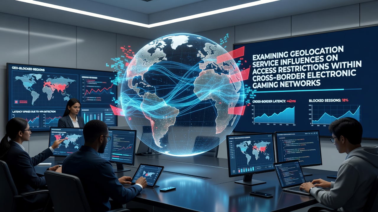 Geolocation services mapping access points across international gaming networks