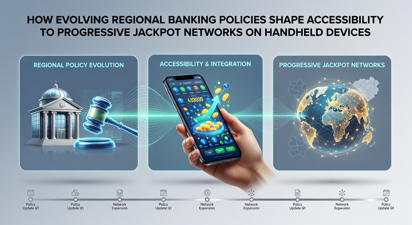Infographic showing regional banking regulations mapped against mobile jackpot access rates