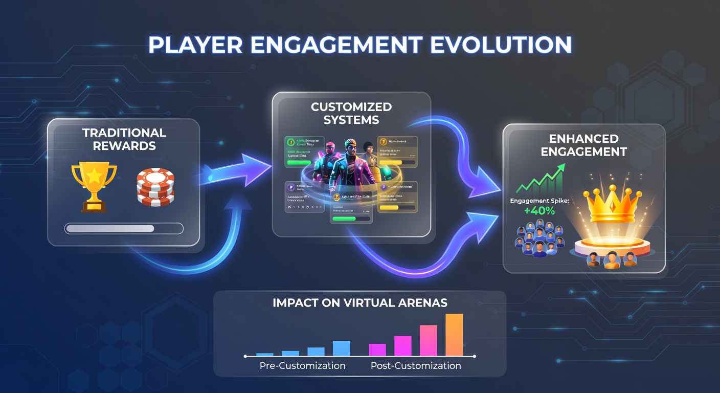 Analytics dashboard displaying player segmentation and reward customization metrics