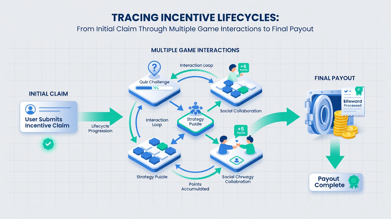 Illustration of game sessions feeding into payout verification in virtual betting environments